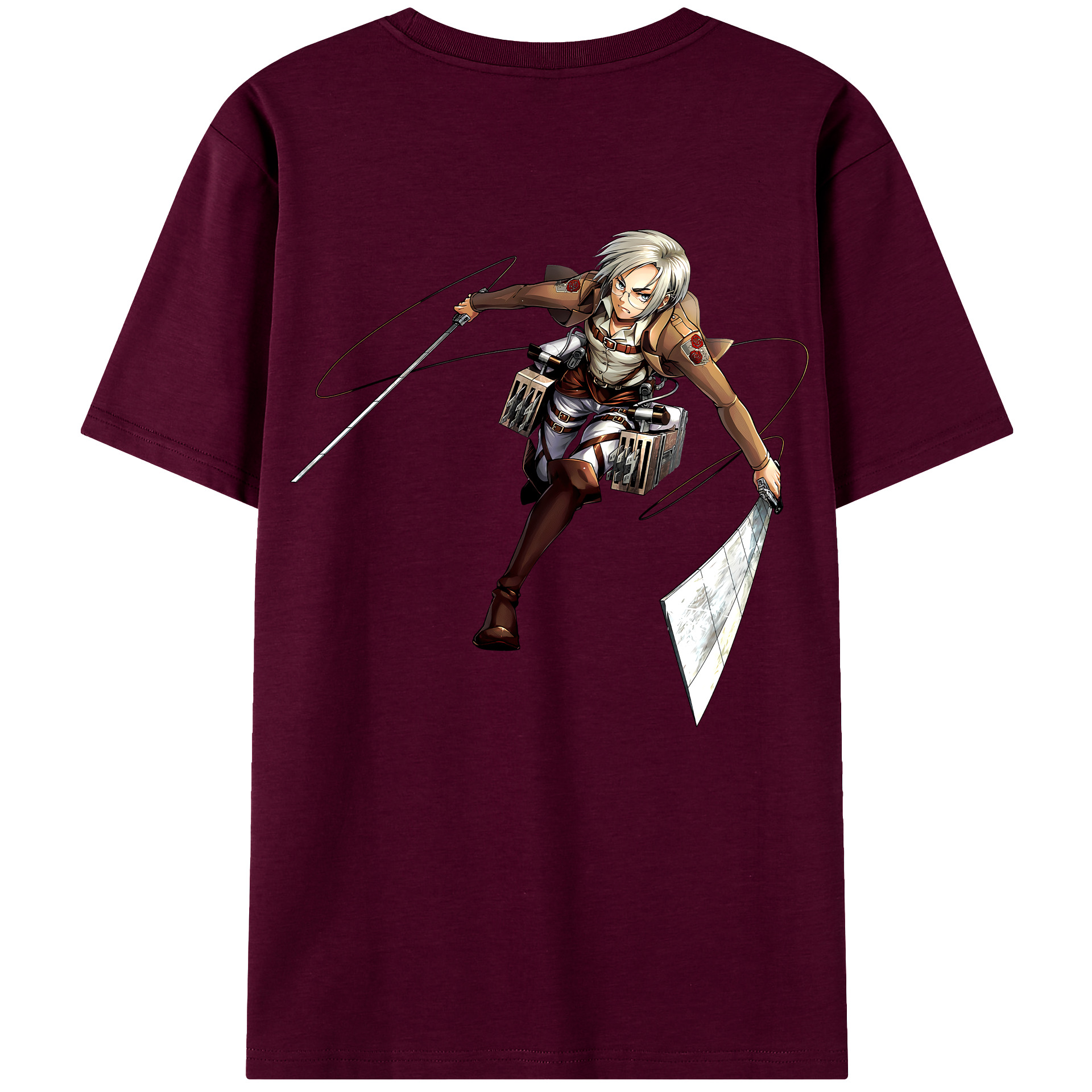 （画像用）  レディース半袖Tシャツ(バックプリント)